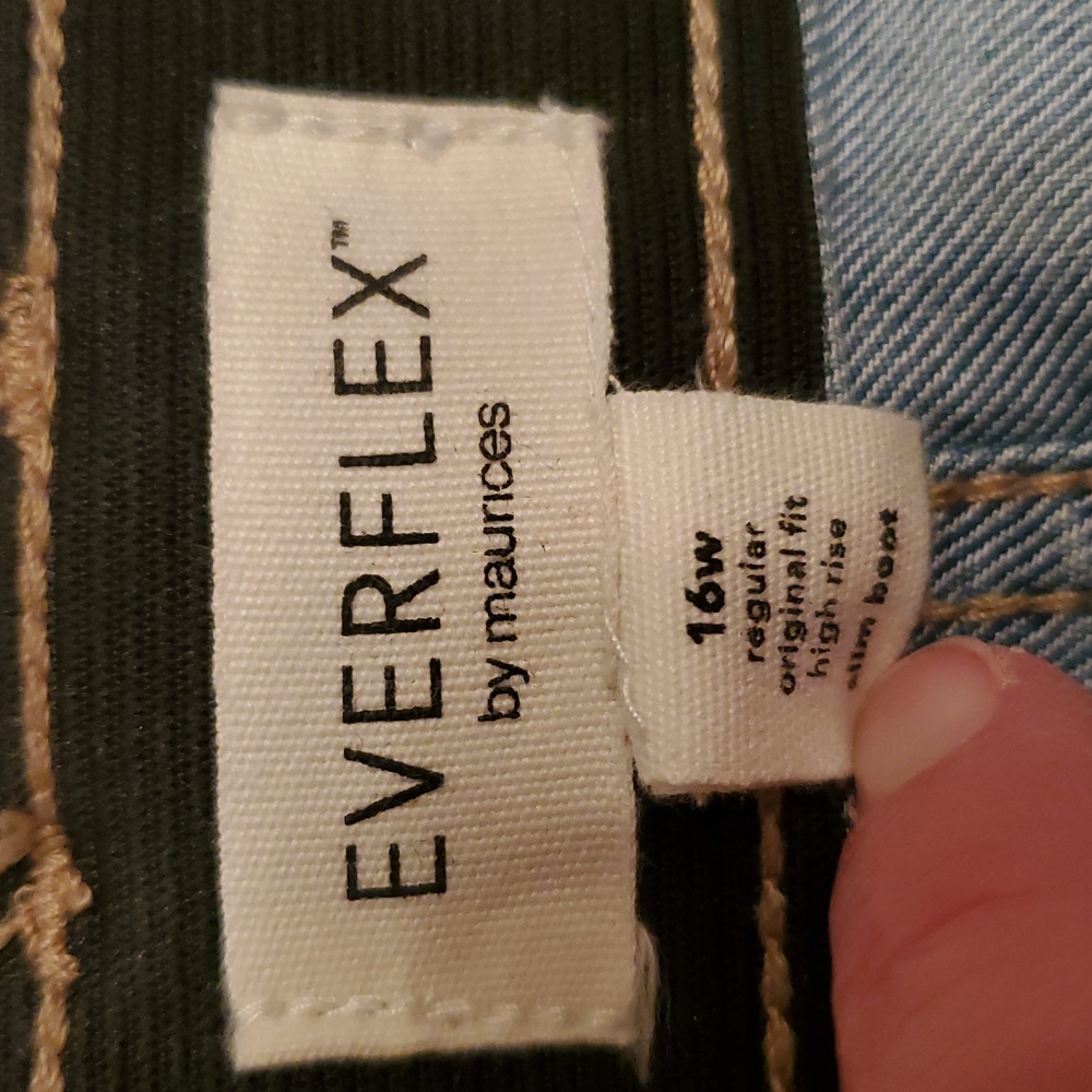 Womens Maurices "Everflex" High Rise Jeans - Picture 5 of 7